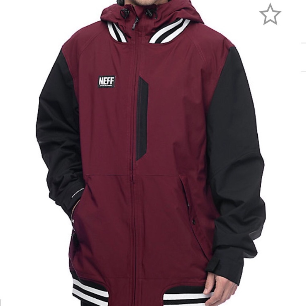 Neff Squad Port 10K Men’s Snowboard Jacket size S